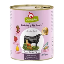 GranataPet Liebling´s Mahlzeit Angus marha és sütőtök 800 g GranataPet Liebling´s Mahlzeit Angus marha és sütőtök 800 g