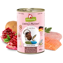 GranataPet Liebling´s Mahlzeit lazac és pulyka konzerv 400 g GranataPet Liebling´s Mahlzeit lazac és pulyka konzerv 400 g