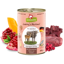 GranataPet Liebling´s Mahlzeit vadragu és marha konzerv 400 g GranataPet Liebling´s Mahlzeit vadragu és marha konzerv 400 g