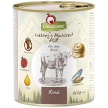 GranataPet Liebling´s Mahlzeit marha PUR konzerv 800 g GranataPet Liebling´s Mahlzeit marha PUR konzerv 800 g
