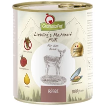 GranataPet Liebling´s Mahlzeit vad PUR konzerv 6x800 g GranataPet Liebling´s Mahlzeit vad PUR konzerv 6x800 g