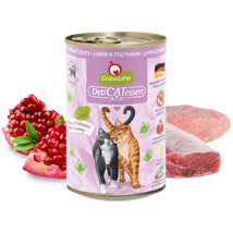 GranataPet Delicatessen konzerv bárány és pulyka 400g 6db