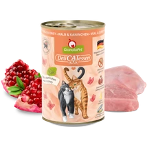 GranataPet Delicatessen konzerv borjú és nyúl 400g 6db