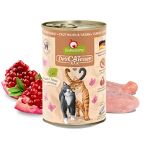 GranataPet Delicatessen konzerv pulyka és fácán 400 g 6db