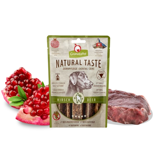 GranataPet Natural Taste Dental Hirsch 70g (szarvas) 10db