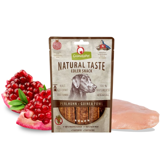 GranataPet Natural Taste Edler Snack Perlhuhn 90g (gyöngytyúk)