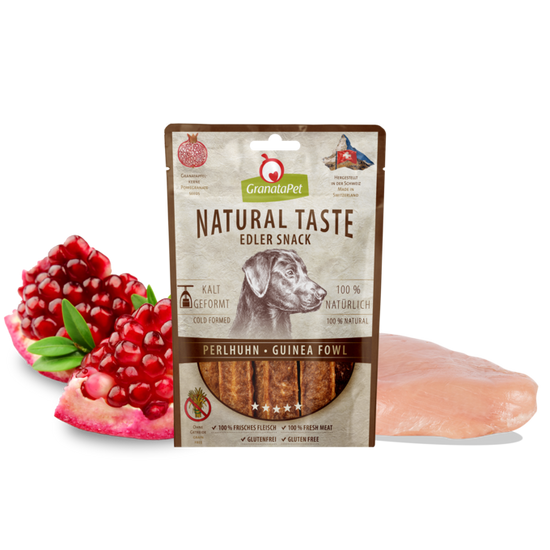 GranataPet Natural Taste Edler Snack Perlhuhn 90g (gyöngytyúk)