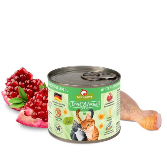 GranataPet Delicatessen konzerv Kitten szárnyas 6x200g
