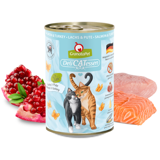 Granatapet Delicatessen konzerv lazac és pulyka konzerv 400 g